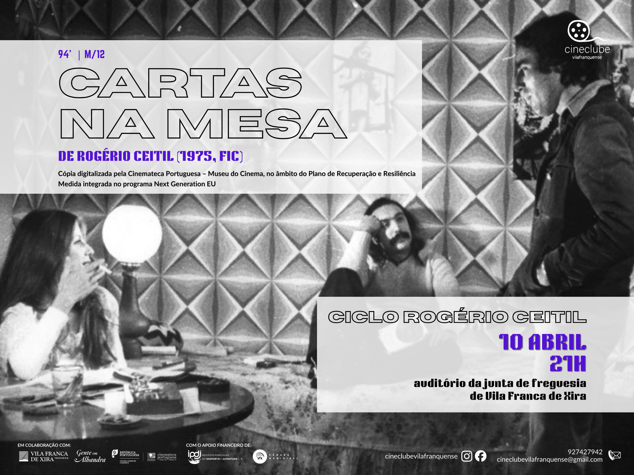 FLYER CARTAS NA MESA